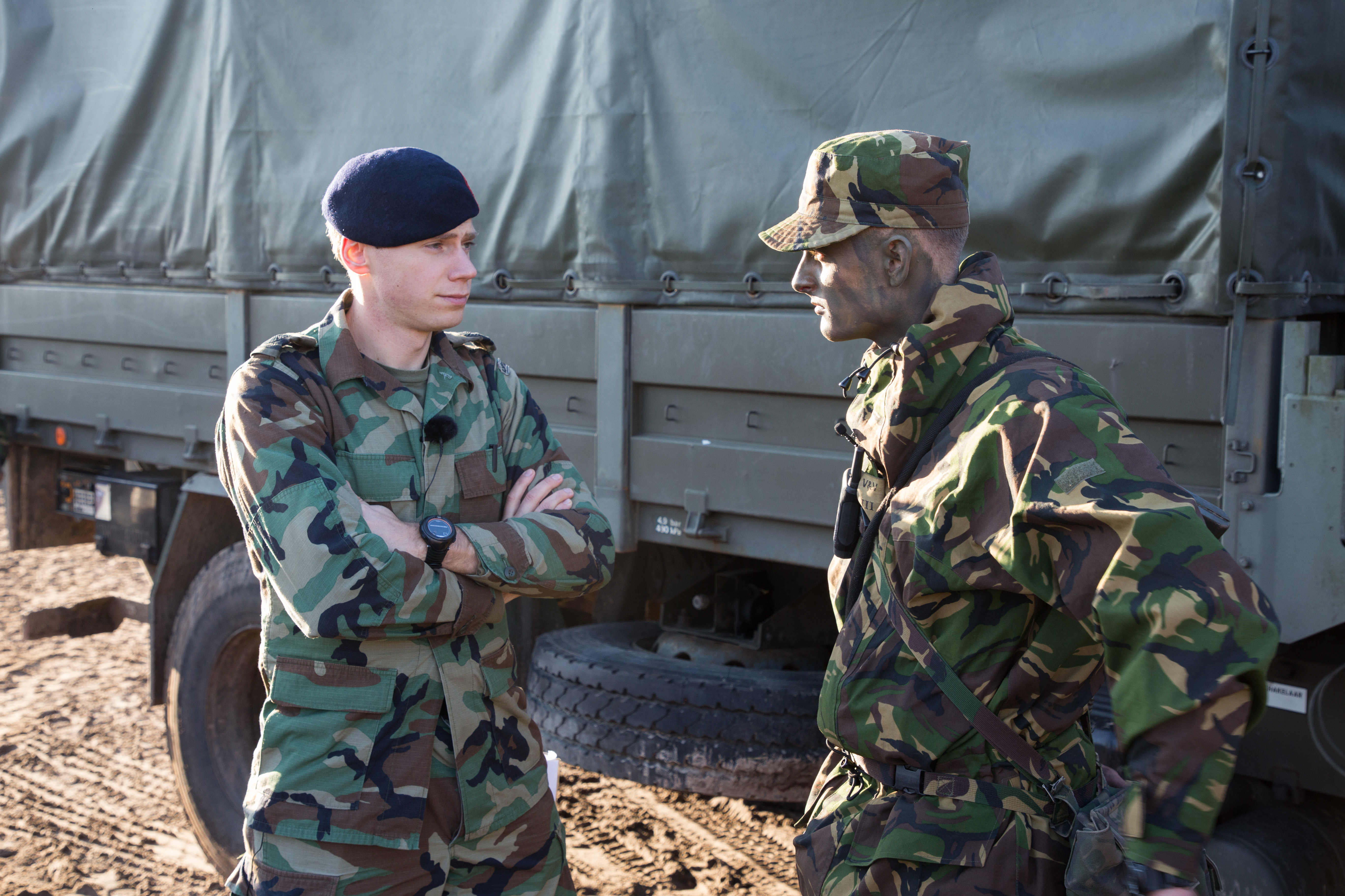 Afbeelding Aankomend onderofficier grondoptreden