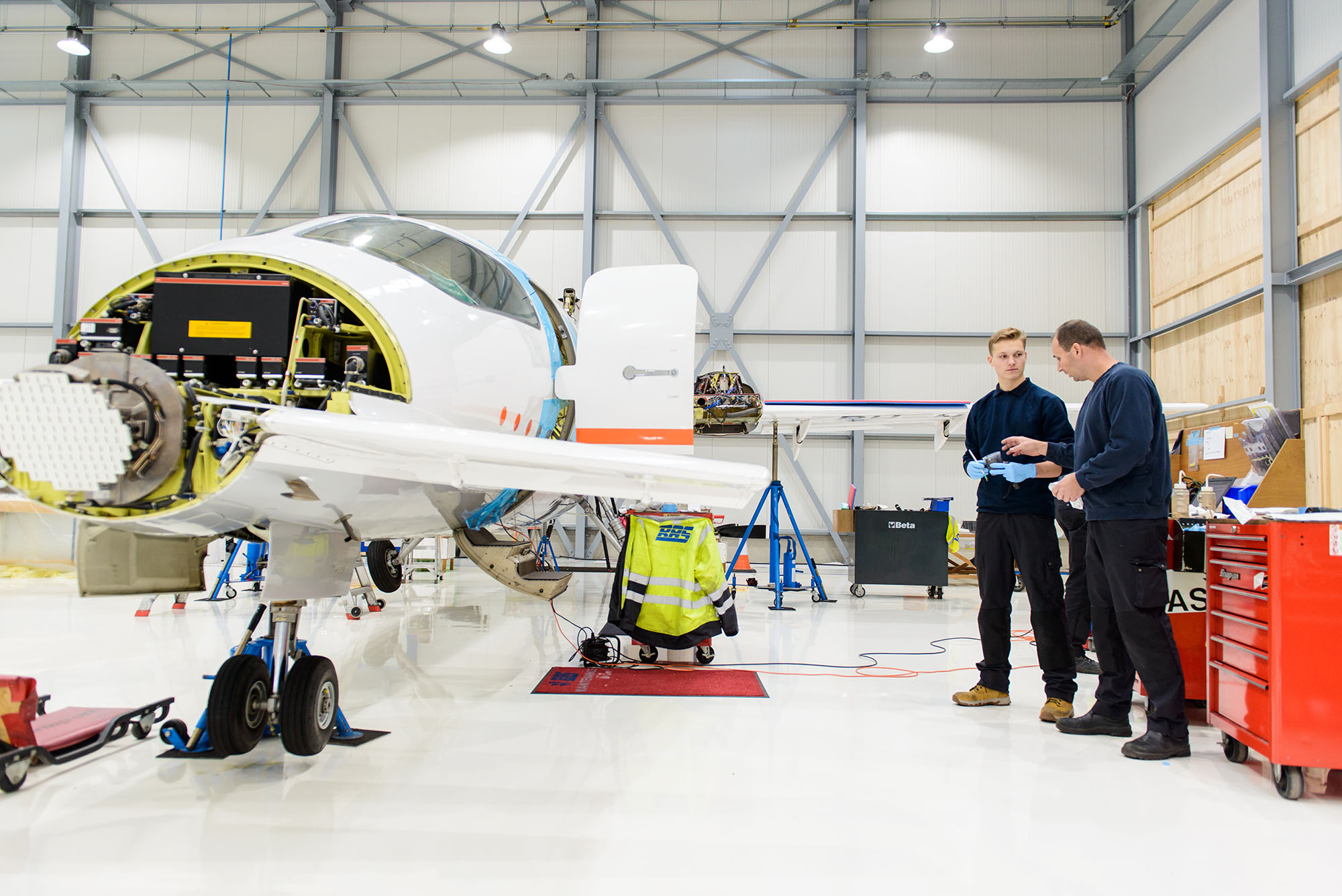 Afbeelding Technicus mechanica luchtvaartuigen