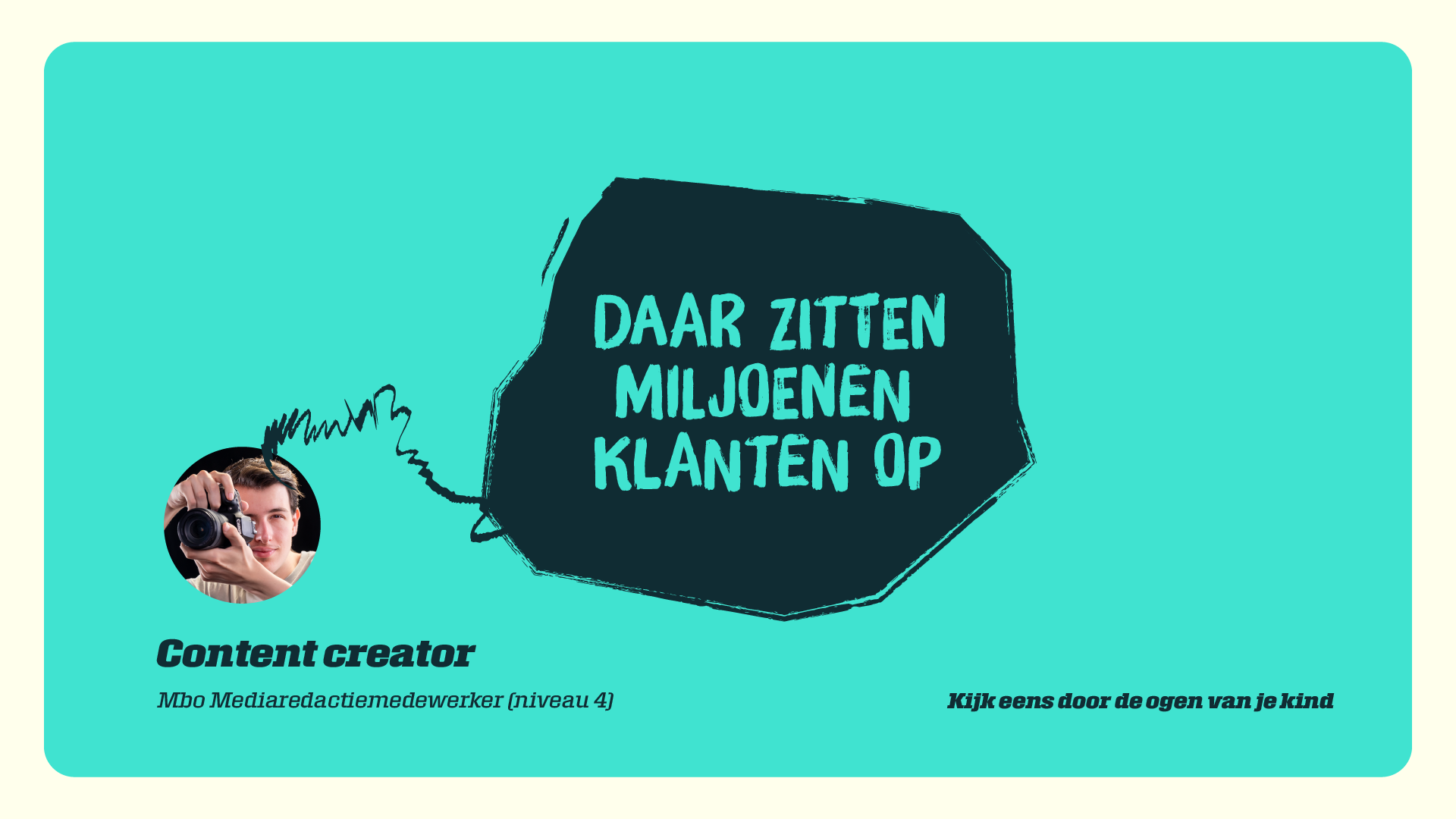 De content creator reageert: kijk eens door de ogen van je kind