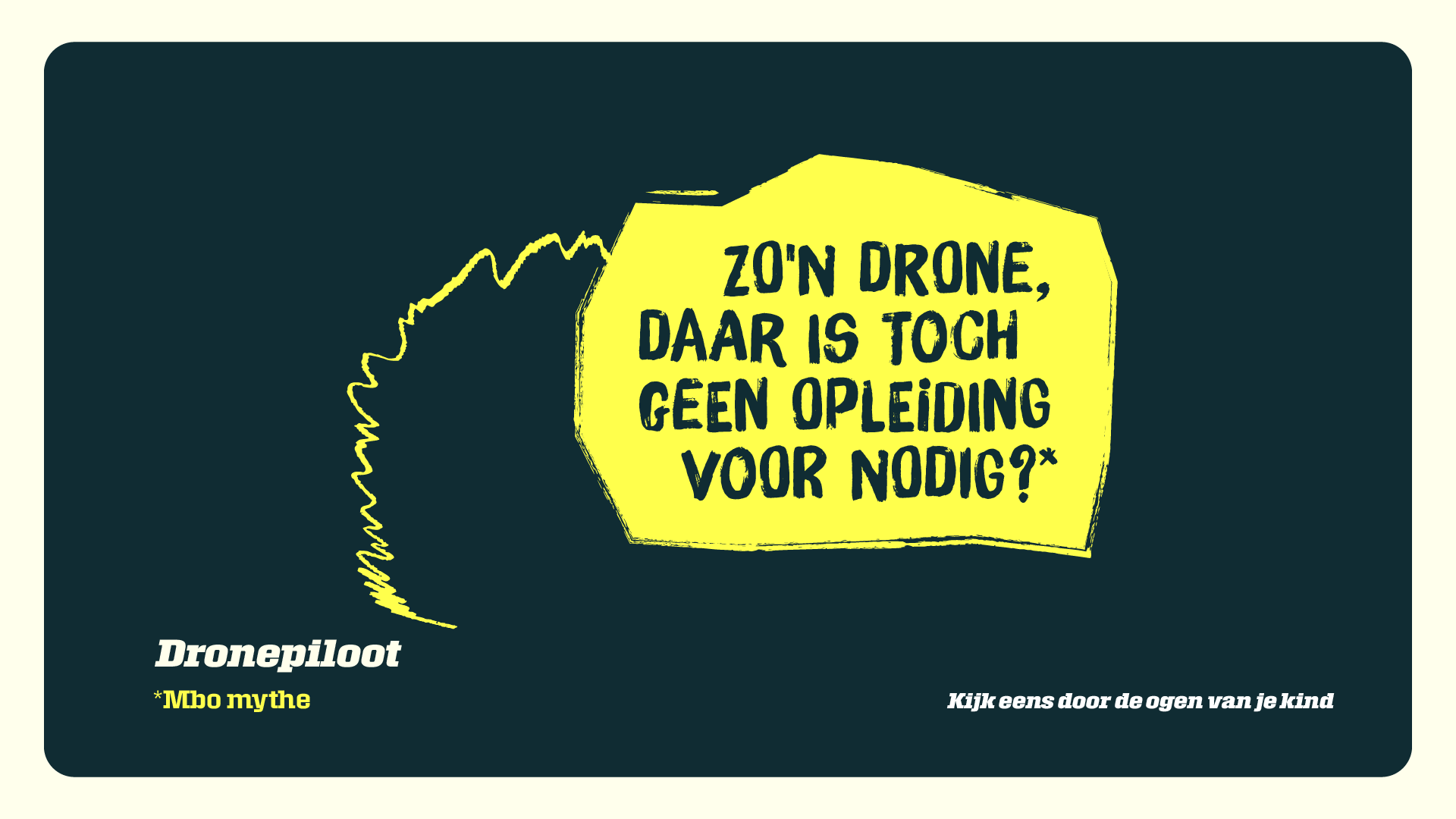 Mbo-mythe over de dronepiloot