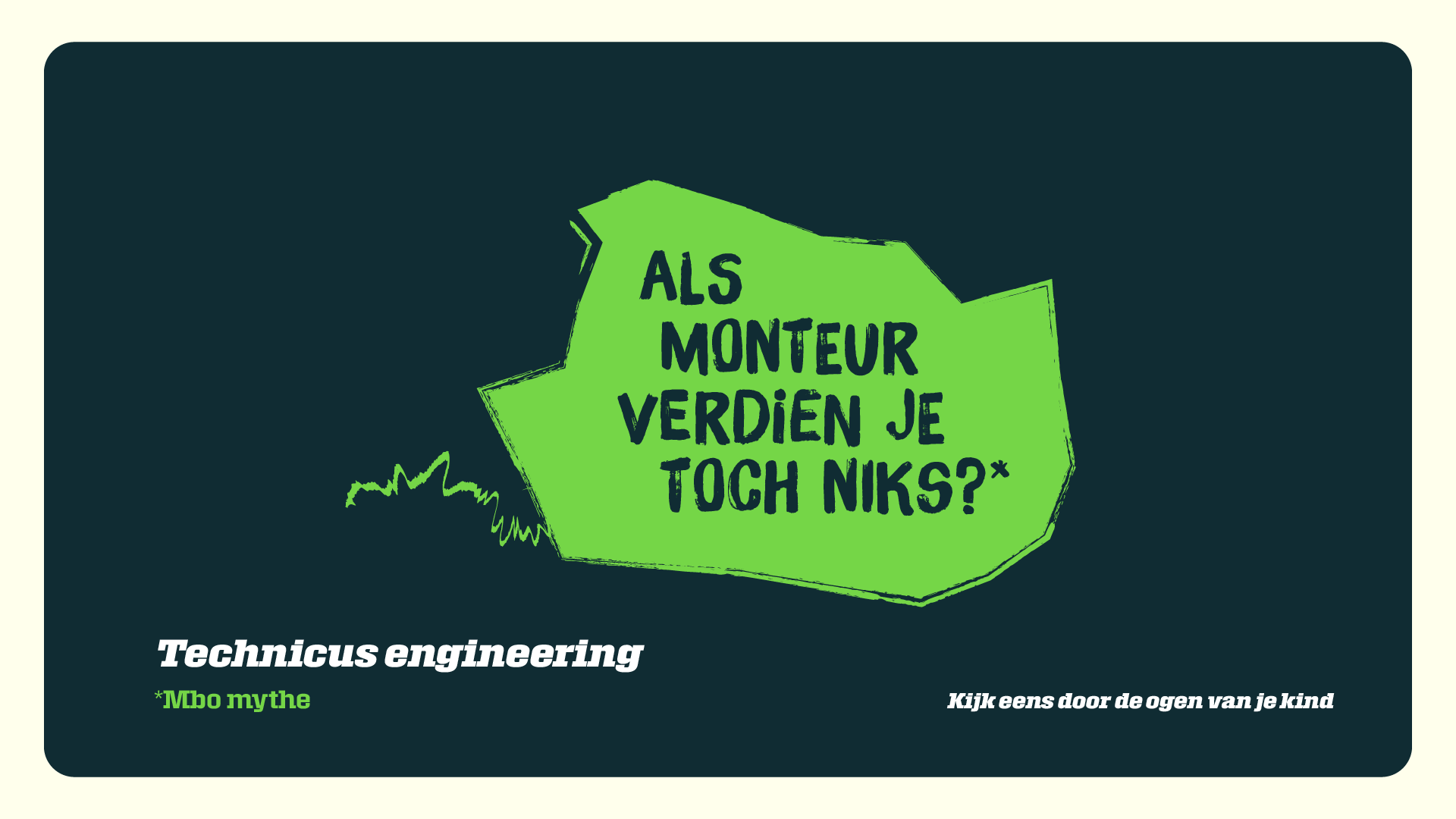 Mbo-mythe over de installatiemonteur