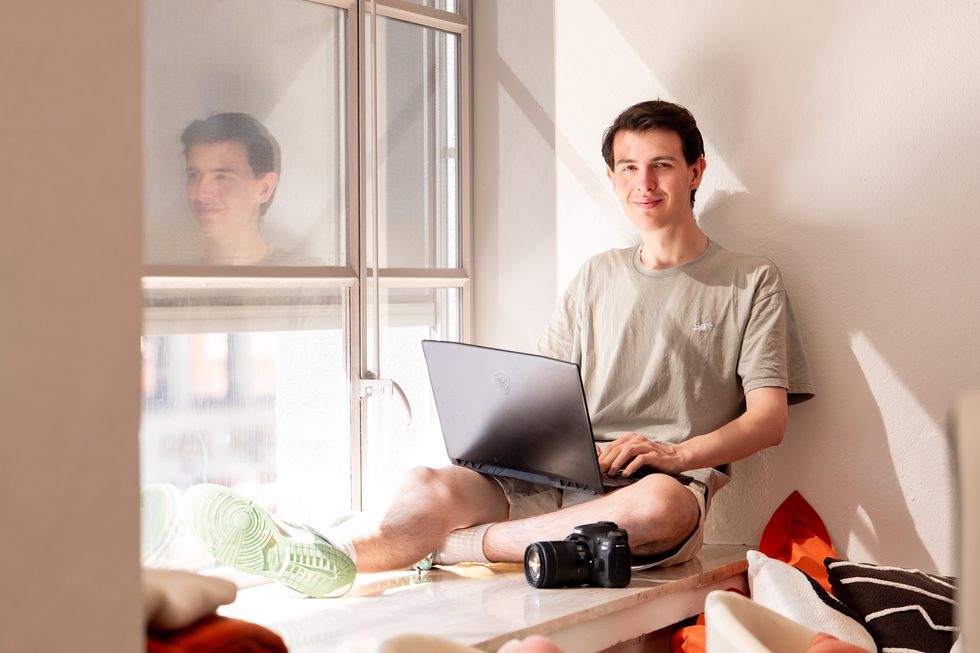 Jip filmt en monteert content voor een opdrachtgever